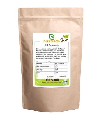 BIO Macadamia 25 kg