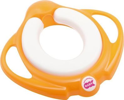 OK-Baby Kinder Toilettensitz Pinguo Soft mit Griff orange