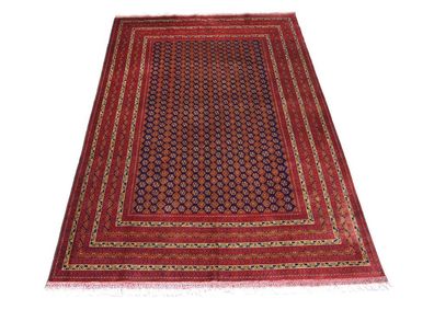 Handgeknüpfter Afghanischer Teppich aus Schurwolle Maß: 2,95x1,95