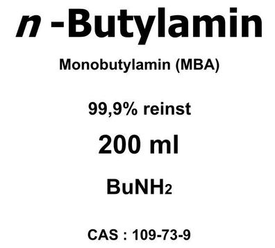 n-Butylamin 99,9%, MBA, Weichmacher, Emulgator