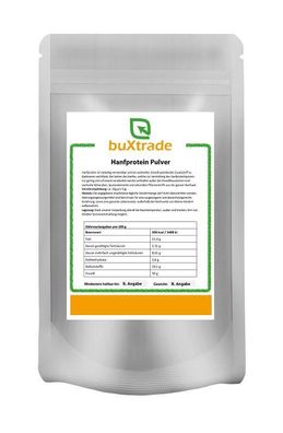 Hanfprotein Pulver