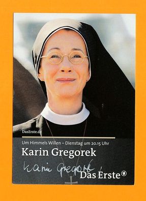 Karin Gregorek (Um Himmels Willen) - persönlich signiert (2)