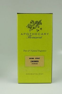 Apothecary Florascent Aroma Spray Ingwer (Indien) 30ml