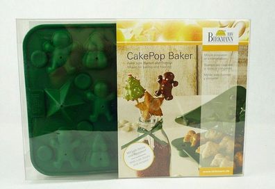 CakePop Baker Weihnachten zum Backen & Frosten Silikon X-Mas RBV Birkmann