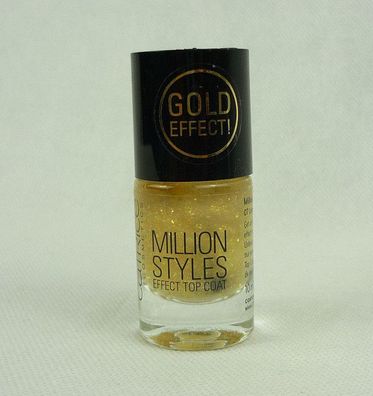 Catrice Nagellack Million Styles Effect Top Coat 07 Unfold The Unlimited Gold