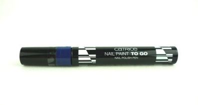 Catrice Nail Paint To Go Nail Polish Pen Nagellackstift C02 Blue Boat Trip blau