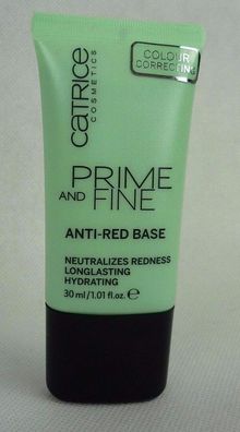 Catrice Prime and Fine Anti-Red Base Colour Correcting 30ml