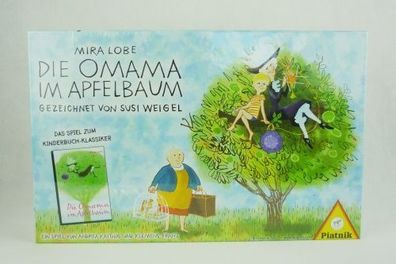 Die Omama im Apfelbaum Familienspiel zum Kinderbuch Piatnik 2-5 Spieler