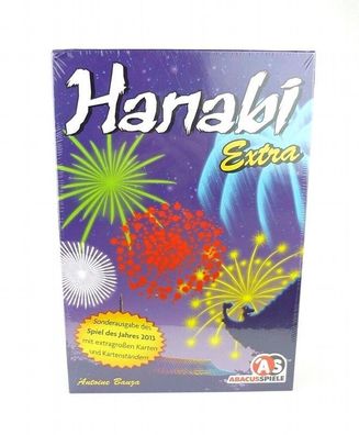 Hanabi Extra - Kartenspiel - Sonderausgabe mit extra groáen Karten