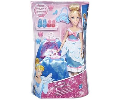 Disney Princess Cinderella Puppe traumhafter Modespaá Spielset Hasbro B5314