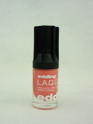 edding L.A.Q.U.E. Nagellack 4-81273 pastel peach pfirsichfarben pastell 5ml
