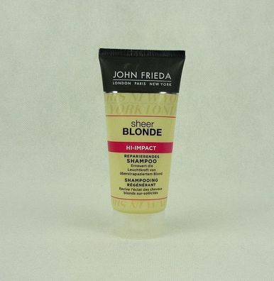 John Frieda Sheer Blonde High-Impact Reparierendes Shampoo 50ml Reisegr”áe