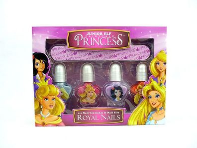 Junior Elf Fairytale Princess Prinzessin Nagellack-Set 5-teilig Royal Nails
