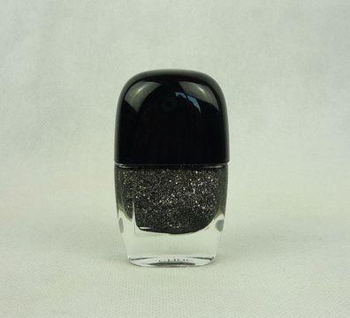 L.O.V Nagellack Rough Nail Laquer 120 Infamous Granite metallic schwarz-grau