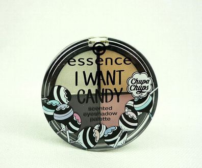 essence I Want Candy scented eyeshadow Palette duftend Lidschatten Chupa Chups