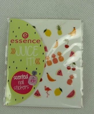 Essence Juice it 01 Easy Peasy Lemon Squeeze duftende scented Nagelsticker Obst