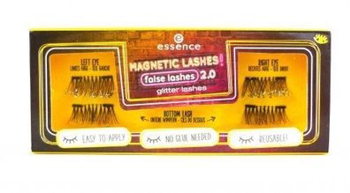 essence magnetic lashes! false lashes 2.0 - glitter lashes