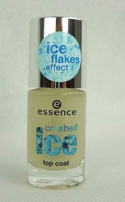 essence Top Coat Crushed Ice ? ice flakes effect Nagellack 32 fizzy freeze