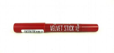 essence velvet stick matt lip colour Lippenstift 04 Cherry Crash
