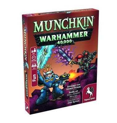 Munchkin Warhammer 40.000 Kartenspiel Pegasus Spiele 17015G