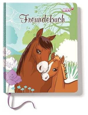 Nici 40587 Freundebuch Pferde Soulmates 15x18 cm