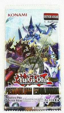 Yu-Gi-Oh Trading Card Pendulum Evolution Booster Pack 1. Auflage deutsch