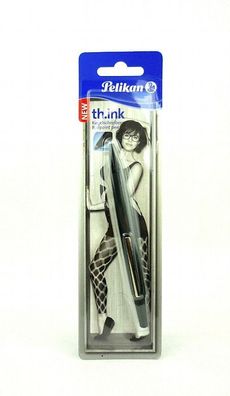 Pelikan th. ink Kugelschreiber Ballpoint Pen ergonomische Griffzone - schwarz