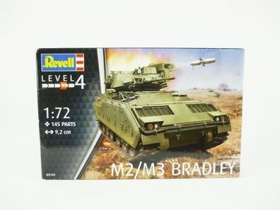 Revell 03143 Level 4 M2M3 Bradley Panzer Modellbausatz 1:72