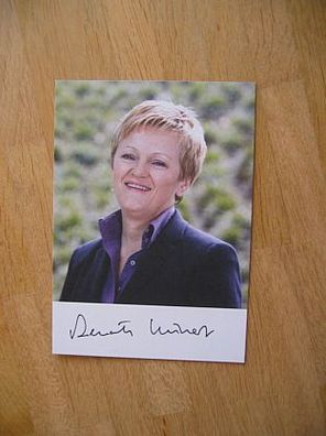 Bundesministerin a.D. Die Grünen Renate Künast - handsigniertes Autogramm!!!