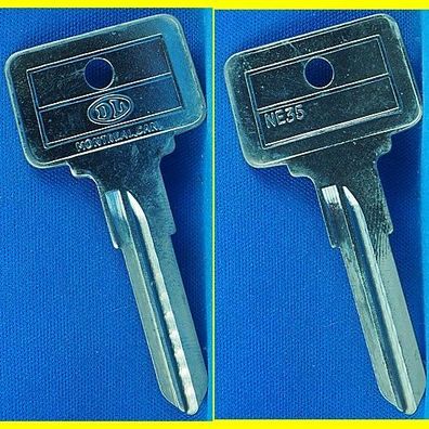 DL Schlüsselrohling NE35 für verschiedene ältere Volvo Modelle
