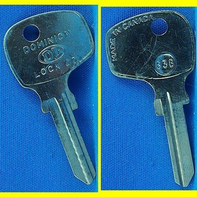 DL Schlüsselrohling 63B für Bosch C 046 - 125 Zündschloss