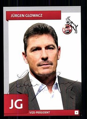 Jürgen Glowacz 1. FC Köln 2011-12 Autogrammkarte + A53706