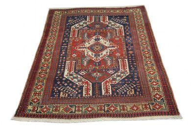 hochwertige handgeknüpfter russischer Schirwan-Teppich Maß: 2,50x1,86