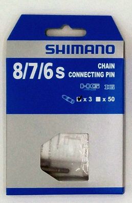 Shimano Kettennietstift6 7 8 fach Ketten Chain connecting pin 3er Set