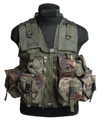 Einsatzweste Tactical 9 Taschen CCE