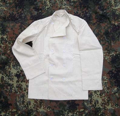 BW Kochjacke Arbeitsjacke Jacke für Verpflegungspersonal rohweiss Größe 172/53