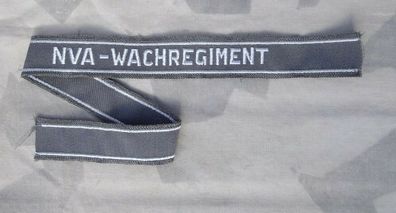 NVA Ärmelband Wachregiment Ärmelstreifen grau original