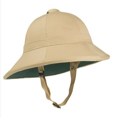 Britischer Tropenhelm Tropenhut neuer Art Pith-Helmet khaki