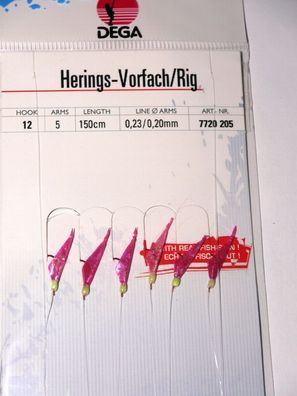 Heringspaternoster GR 12 DEGA Heringskette Paternoster Circle-Hook Hering