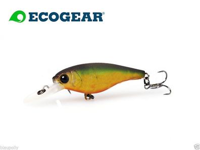 Ecogear SX 60 F Parrot Nr347 Twitchbait Japanwobbler Barsch Hecht Zander Forelle