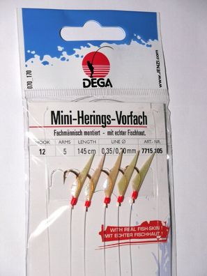 Heringspaternoster DEGA Heringskette Paternoster Hering Hakengröße 12