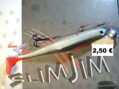 Slim Jim13 cm + VMC-Jig 3/0 14g + VMC Stinger Gummifisch Zander Shad Hecht