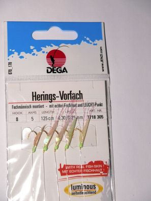 Heringspaternoster Deluxe Paternoster  DEGA Circle Hook Heringskette Hering 