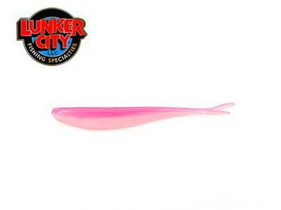 2,5" Fin-S Fish von Lunker City 6 cm 20 Stk V-Tail Shad Barsch Zander