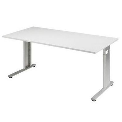 Schreibtisch Mega C-Fuss Tisch 160 x 80 cm Bürotisch Büromöbel Büroeinrichtung NEU