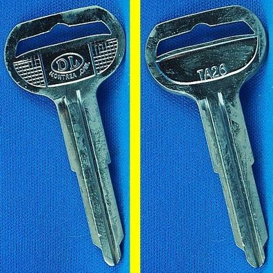 DL Schlüsselrohling TA26 für verschiedene Toyota - Modelle