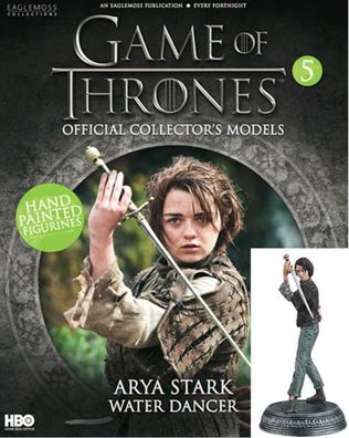 Game Of Thrones GOT Official Collectors Models #5 Arya Stark Eaglemoss NEU