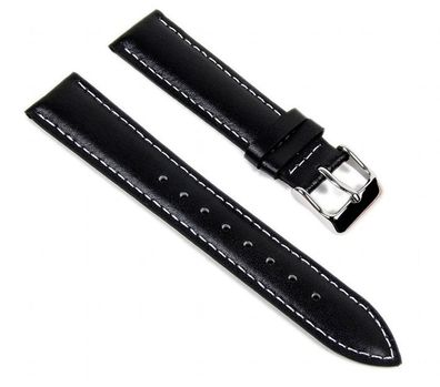 Casio Ersatzband Uhrenarmband Leder Band schwarz 18mm für LTP-1336L