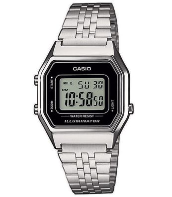Casio Collection Retro Armbanduhr Digital Damenuhr LA680WEA-1EF