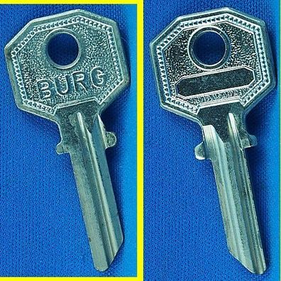 Burgwächter Schlüsselrohling 5L für Vorhängeschlösser, Möbelschlösser, Kassetten